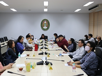 College of Communication Arts Organize a
meeting of the College of Communication
Arts administrators Suan Sunandha
Rajabhat University Nakhon Pathom
Campus, No. 2/2023, on May 9, 2023, from
10:00 a.m. to 12:00 noon, with Asst.