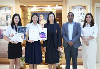 Students are so happy and they are very
proud of their achievements and Cca won
Bronze, the only Thai student to win the
award this year.