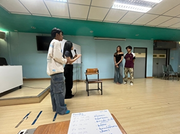 Practice directing in the Directing
course