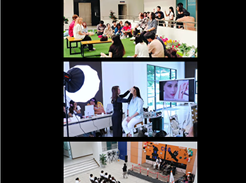 Creative learning spaces designed with
an understanding of virtual teaching
management