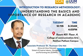 Students and interested persons are
invited to join the project Introduction
to Research Methodology: Understanding
the Basics and Importance of Research in
Academic.