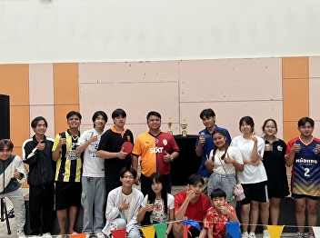 Slap before the end of the semester! CCA
PING PONG MANIA 1st time, King of the
Ball & Nari Ball Deng battle