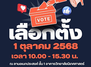 Come exercise your right to vote for the
president of the student council of the
College of Communication Arts.