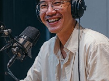 The supervisory team organized a Podcast
Production training workshop in
collaboration with Spotify Thailand.