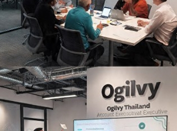 Ogilvy Thailand is hiring an Account
Executive to manage client
relationships.