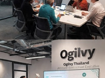 Ogilvy Thailand is hiring an Account
Executive to manage client
relationships.