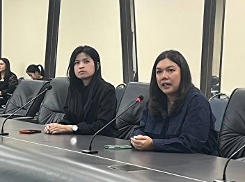 The College of Communication Arts
participated in meeting number 2/2569
and presented information on approaches
to driving the learning development plan
and entrepreneurial network.