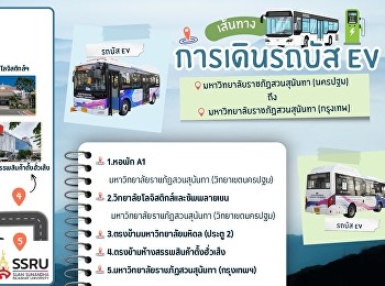 เส้นทางระหว่าง
มหาวิทยาลัยราชภัฏสวนสุนันทา
วิทยาเขตนครปฐม ↔️
มหาวิทยาลัยราชภัฏสวนสุนันทา กรุงเทพฯ