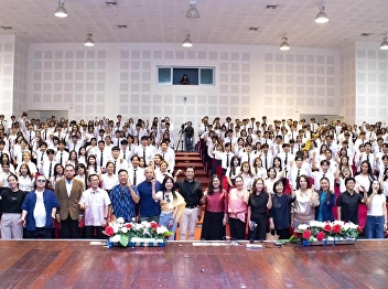 Suan Nanthi College's Faculty of
Communication Arts held an orientation
for its 69th new student cohort,
providing a warm welcome and preparing
them for the start of the academic year.