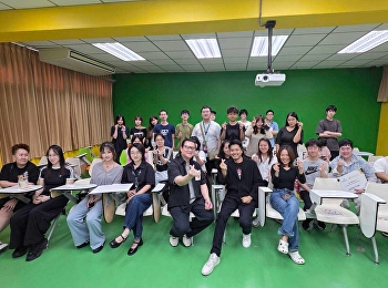 สาขาวิชาศิลปะภาพยนตร์และสื่อสร้างสรรค์
(หลักสูตรนานาชาติ) ด้จัดกิจกรรม
Collaboration ร่วมกันระหว่างแบรนด์น้ำหอม
Artepole และรายวิชา Communication Arts
Presentation ของนักศึกษาชั้นปีที่ 1