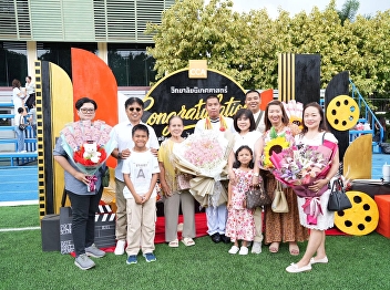 Warmest and proudest, Communication
Arts, Suan Sunandha, set up a welcoming
booth to congratulate the new graduates
at the full rehearsal for the Royal
Graduation Ceremony for the 2026
academic year.